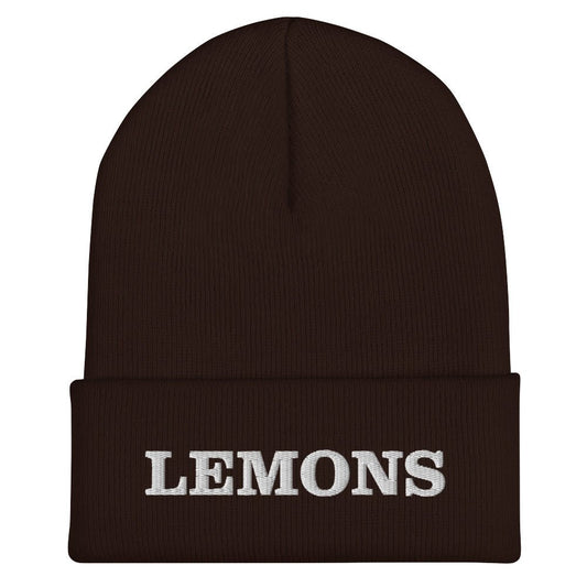 Lemons Cuffed Beanie - ninanush