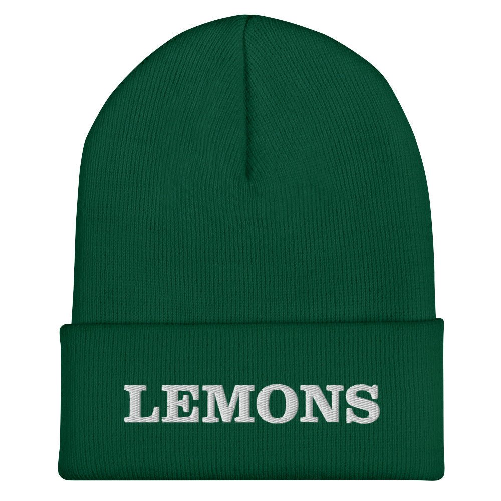 Lemons Cuffed Beanie - ninanush