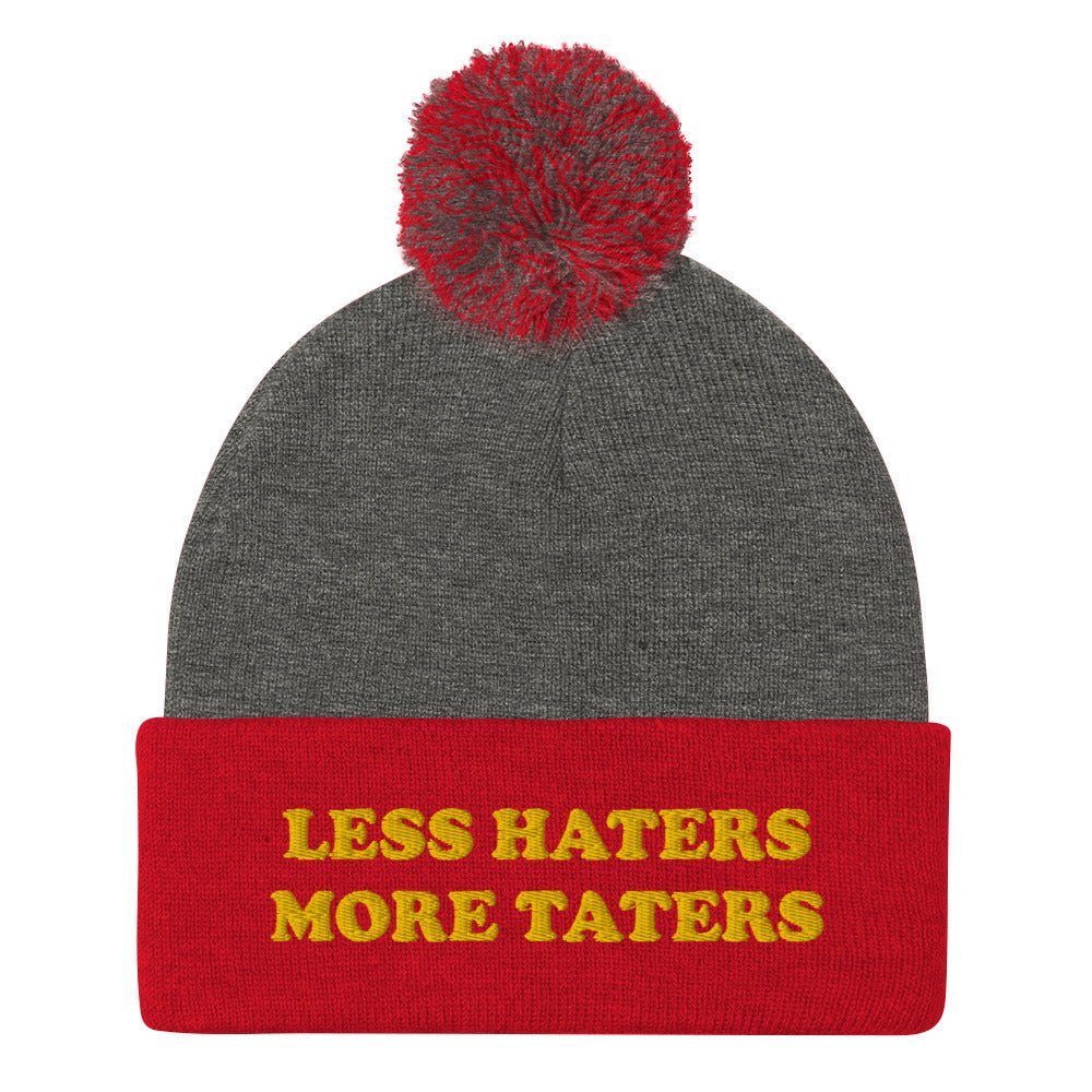 Less Haters More Taters Beanie - ninanush
