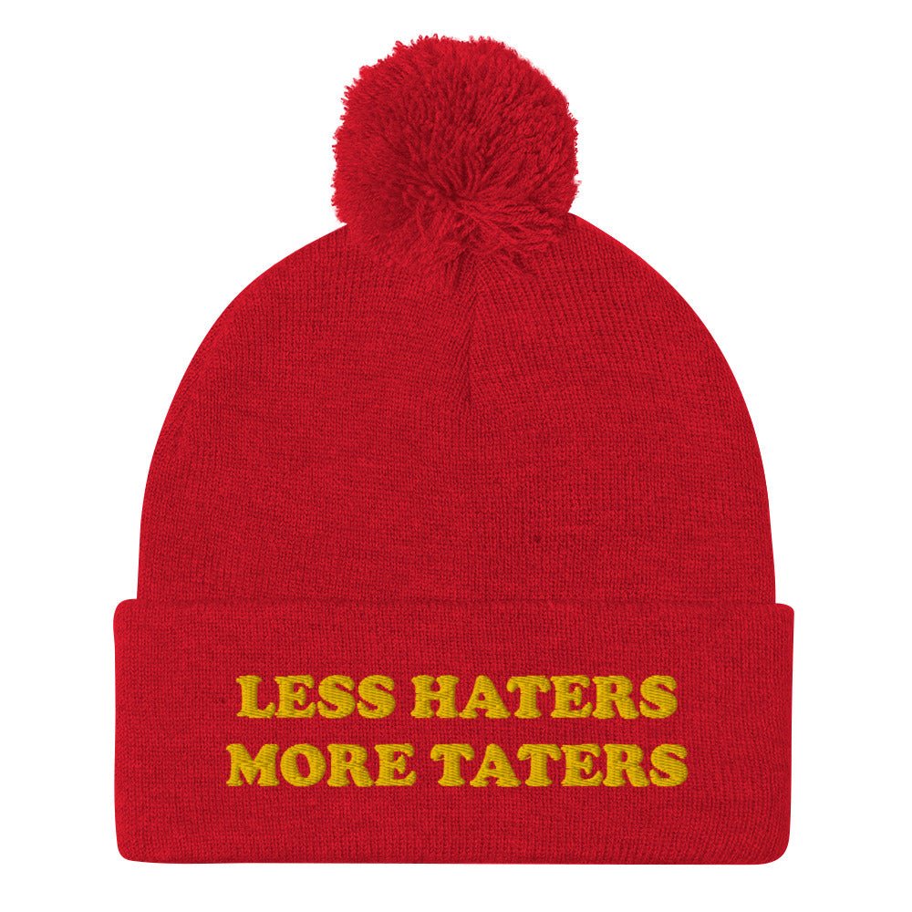 Less Haters More Taters Beanie - ninanush