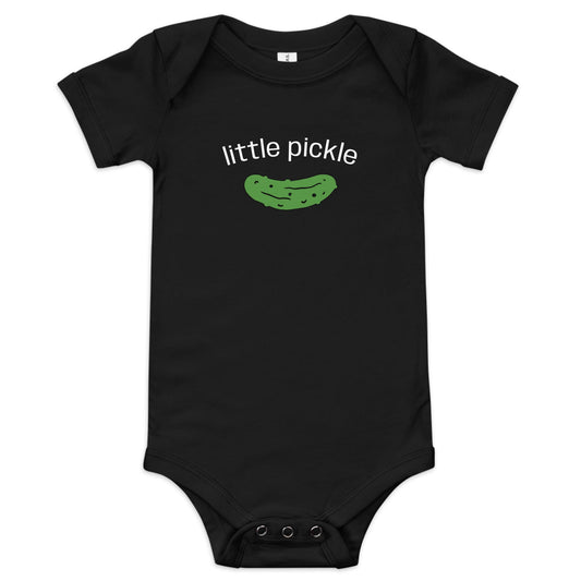 Little Pickle Baby Short Sleeve Onesie - ninanush