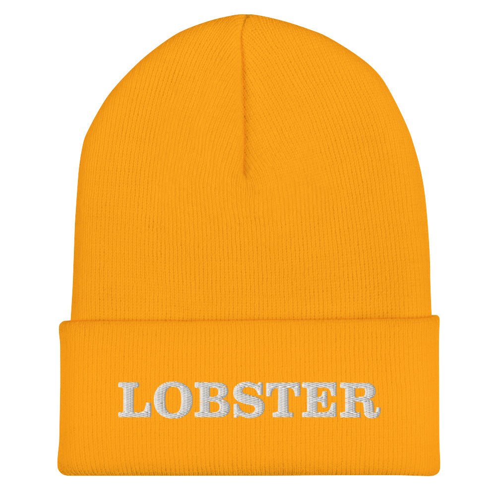 Lobster Cuffed Beanie - ninanush