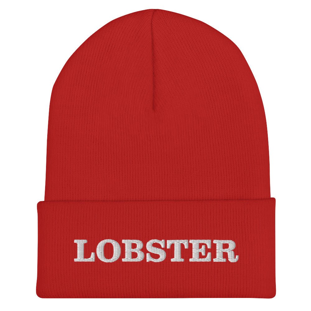 Lobster Cuffed Beanie - ninanush