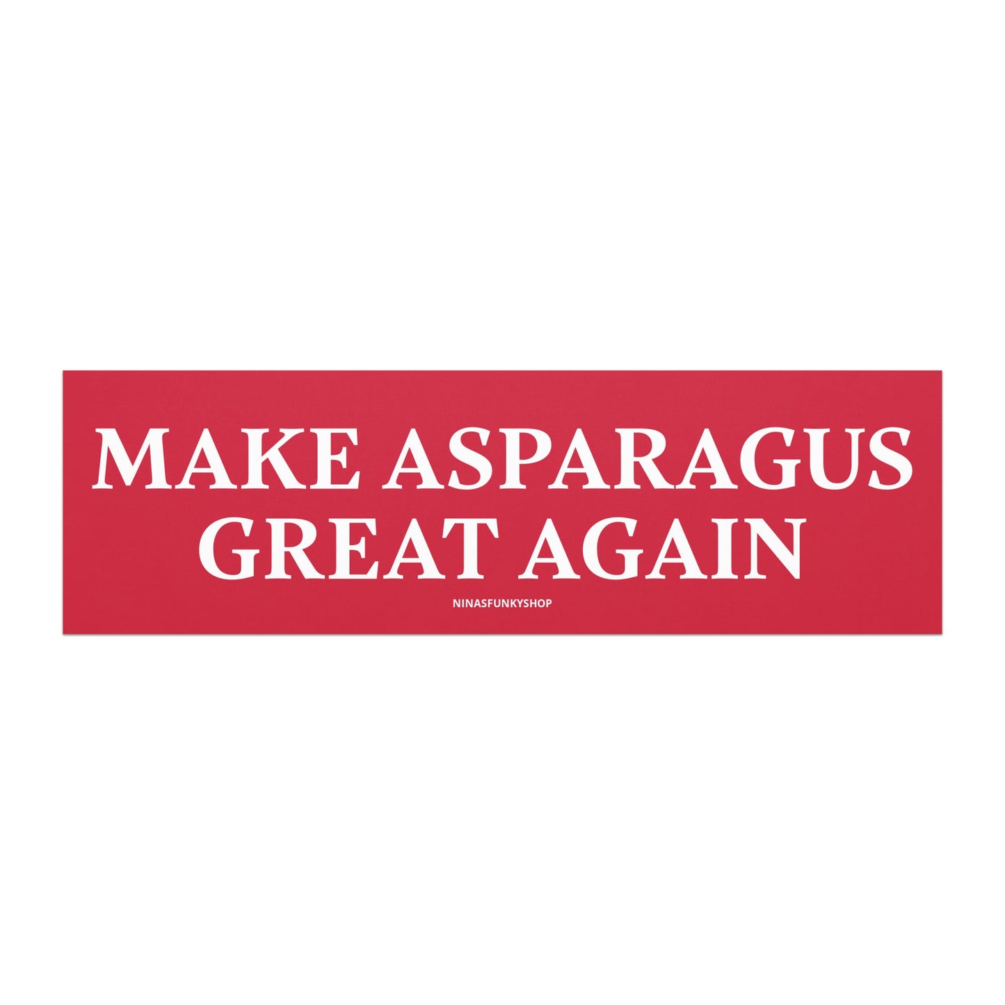 Make Asparagus Great Again Car Magnet - ninanush