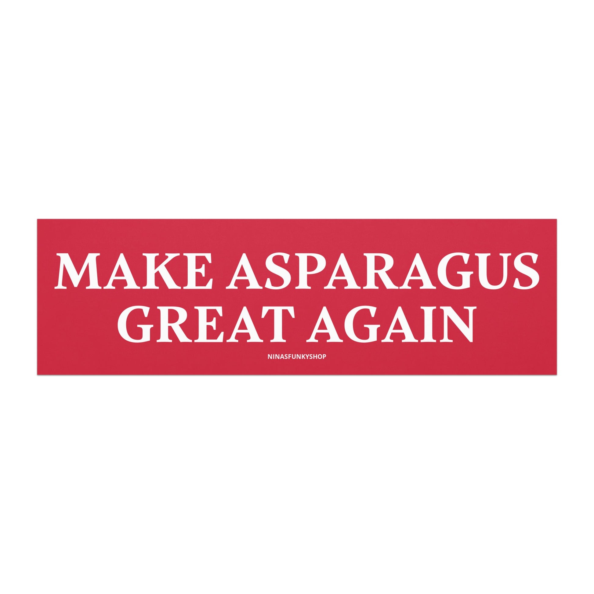 Make Asparagus Great Again Car Magnet - ninanush