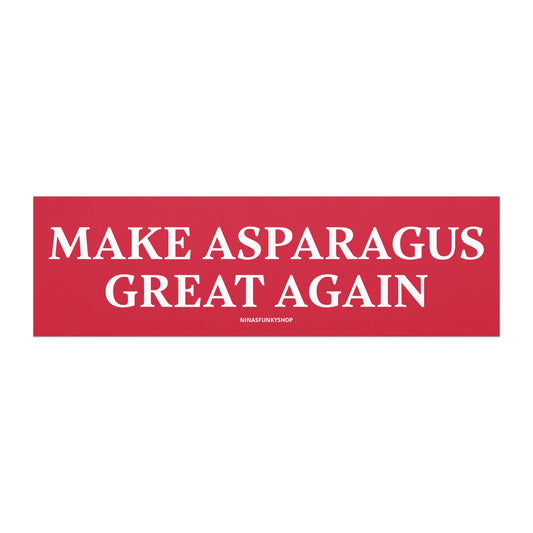 Make Asparagus Great Again Car Magnet - ninanush