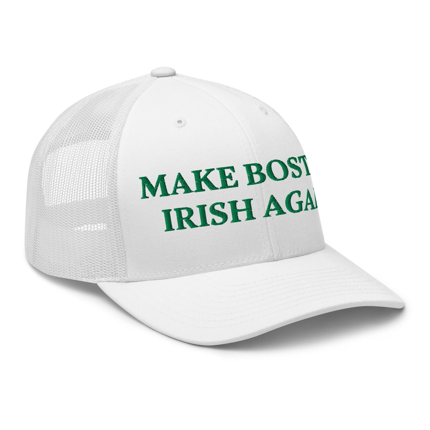Make Boston Irish Again Trucker Hat - ninanush