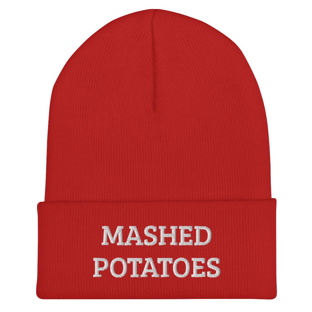 Mashed Potatoes Cuffed Beanie - ninanush