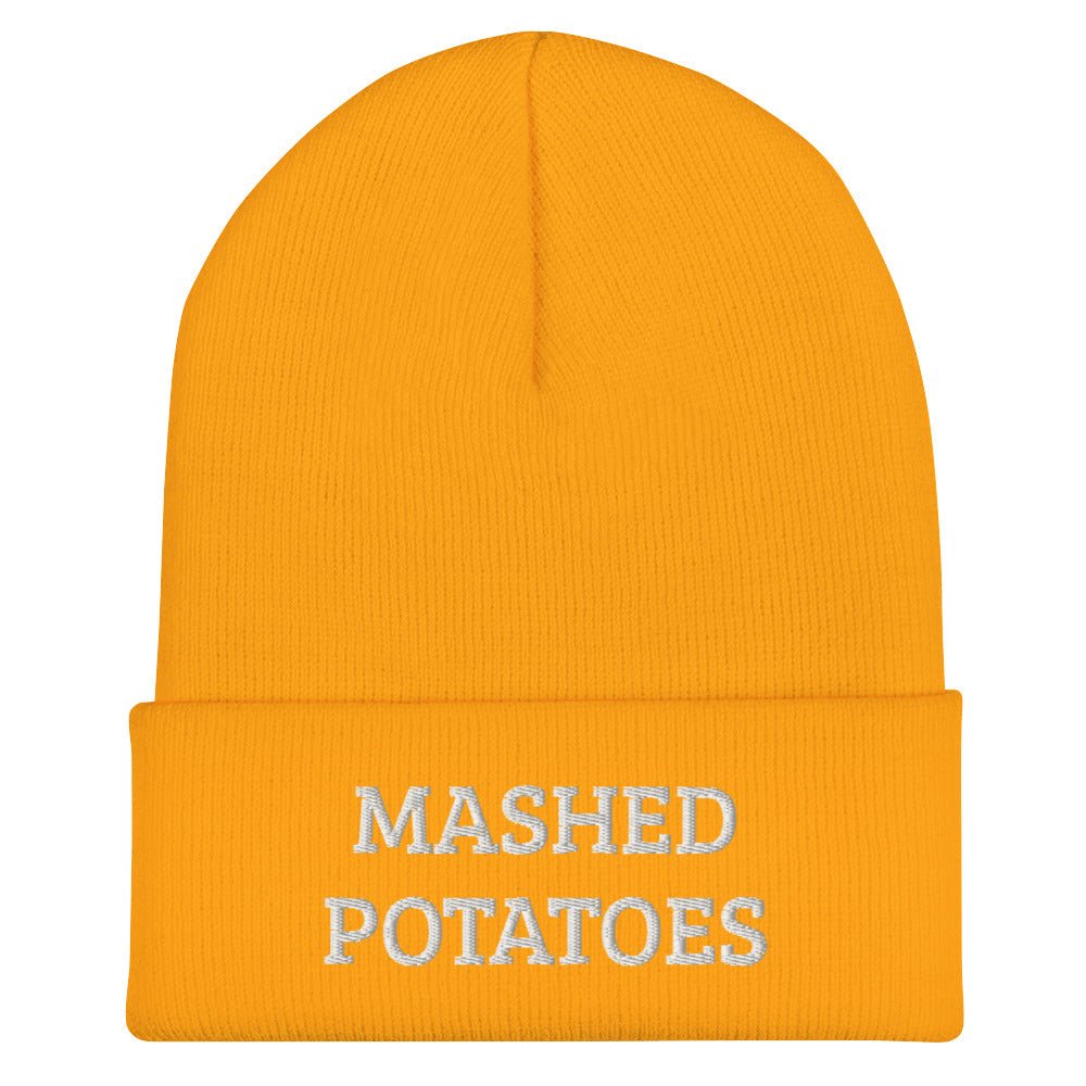 Mashed Potatoes Cuffed Beanie - ninanush