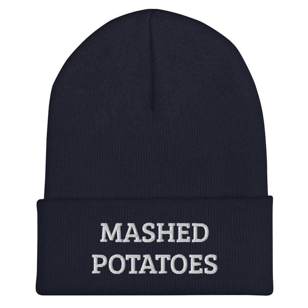 Mashed Potatoes Cuffed Beanie - ninanush