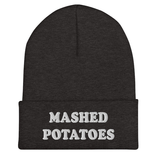 Mashed Potatoes Cuffed Beanie Bold - ninanush