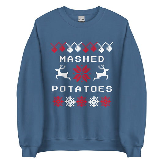 Mashed Potatoes Holiday Sweatshirt - ninanush