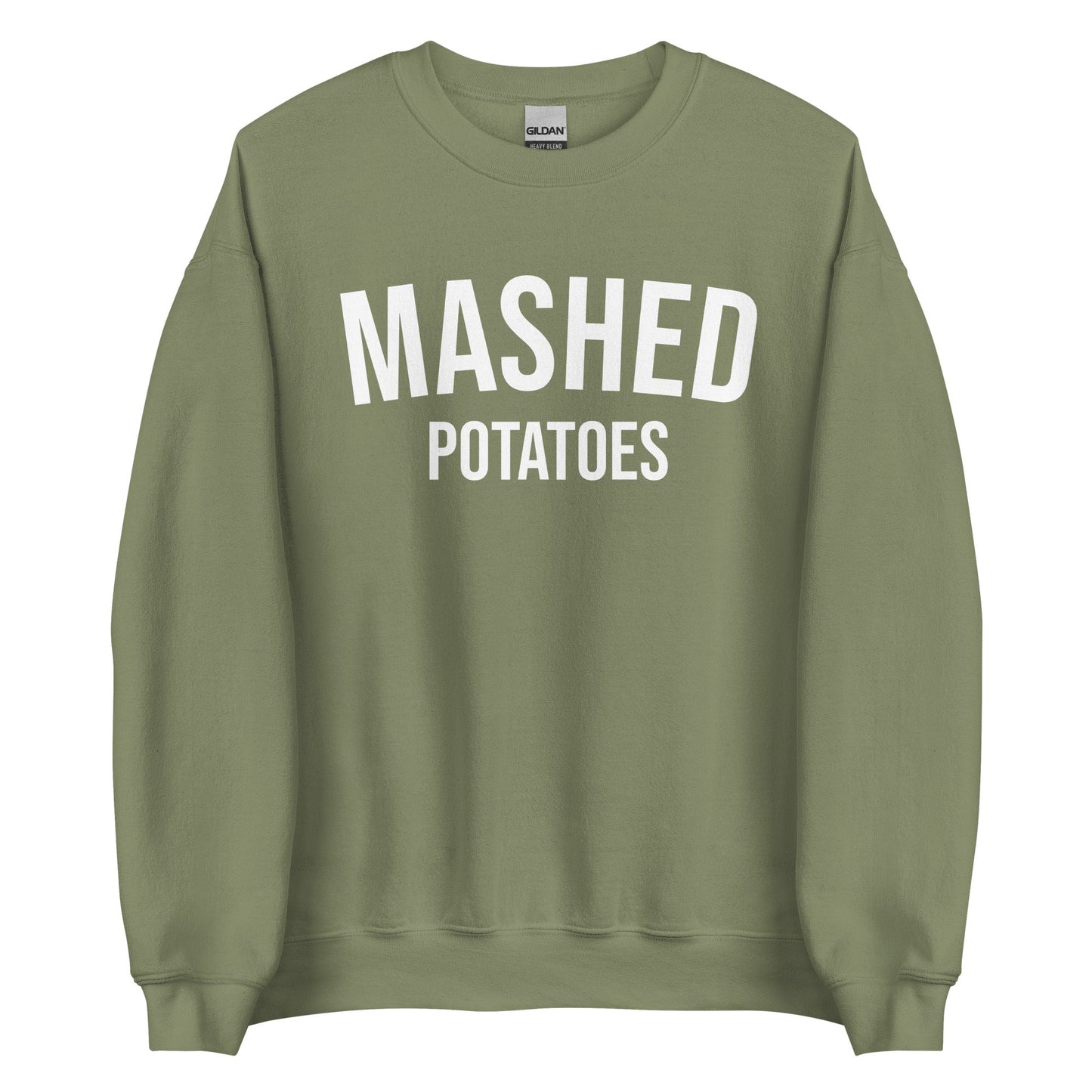 Mashed Potatoes Sweatshirt Varsity Style - ninanush