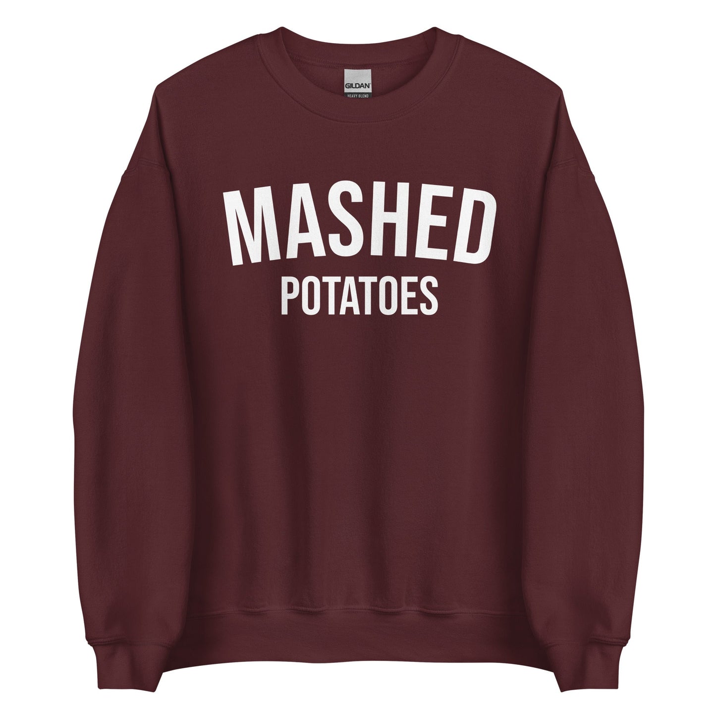 Mashed Potatoes Sweatshirt Varsity Style - ninanush