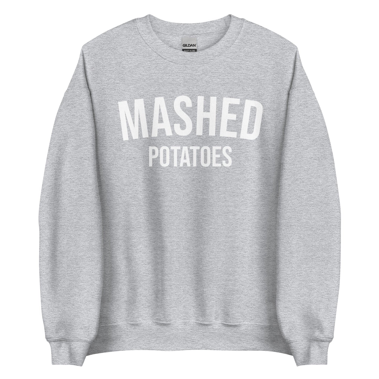 Mashed Potatoes Sweatshirt Varsity Style - ninanush