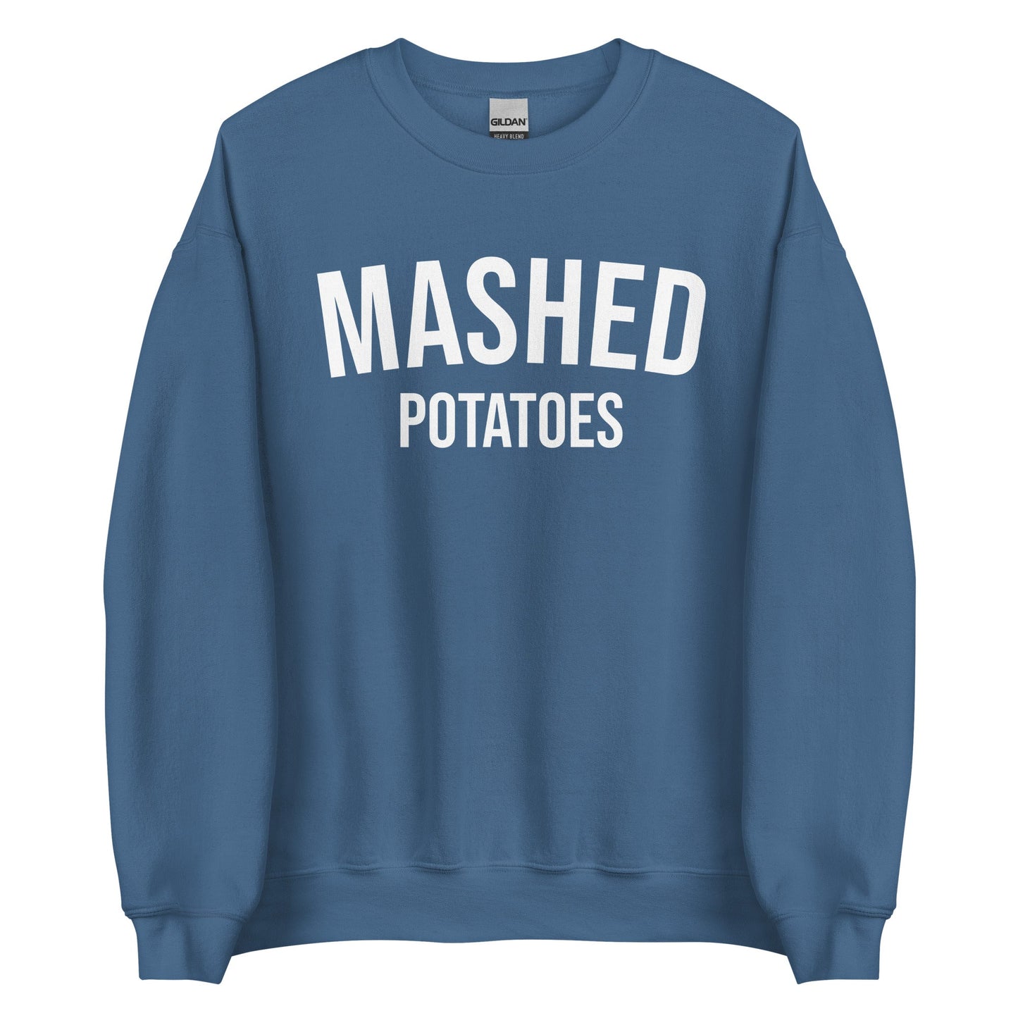 Mashed Potatoes Sweatshirt Varsity Style - ninanush