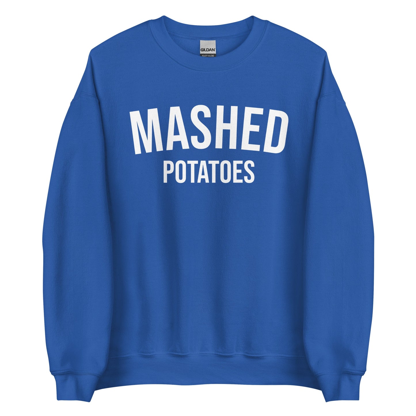 Mashed Potatoes Sweatshirt Varsity Style - ninanush