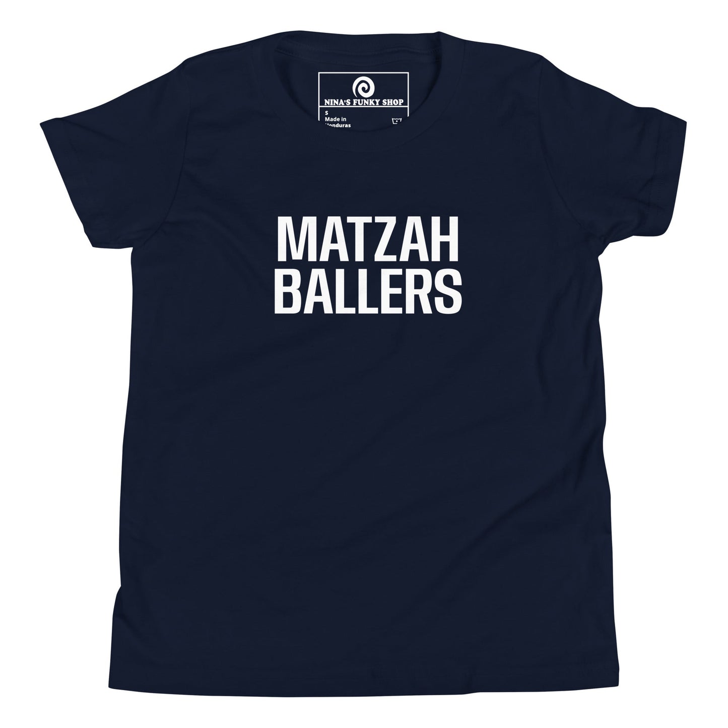 Matzah Ballers Youth T-Shirt - ninanush