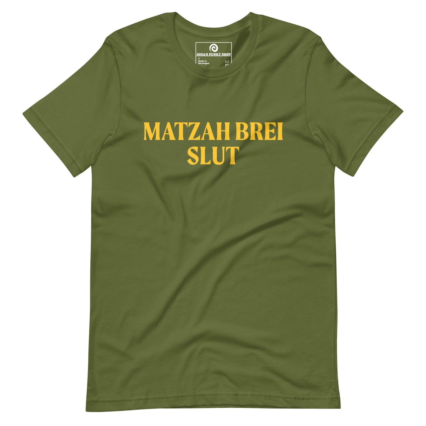 Matzah Brei Slut T-Shirt - ninanush
