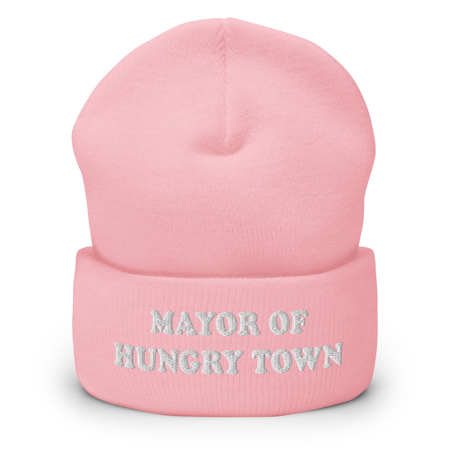 Mayor Of Hungry Town Cuffed Beanie - ninanush
