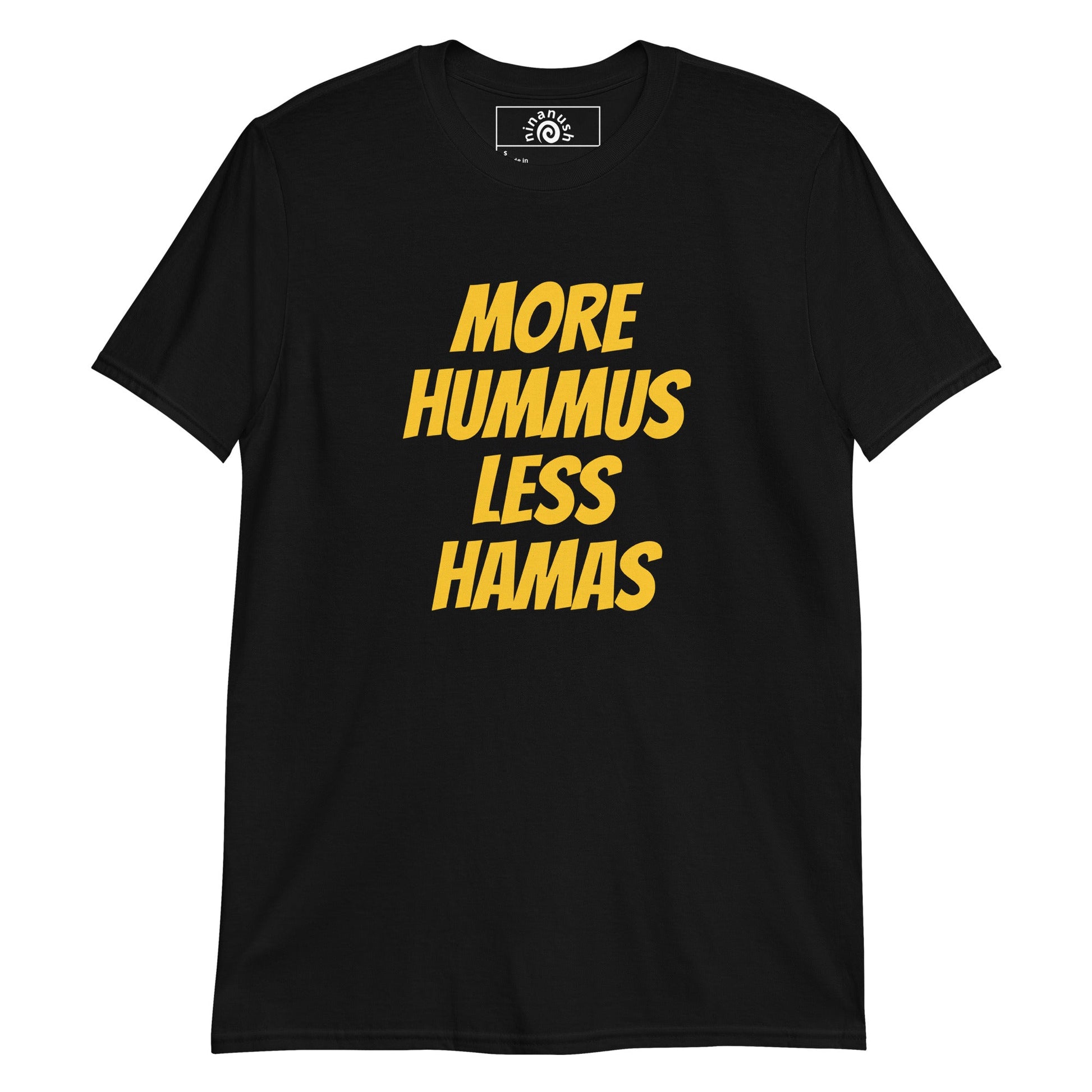 More Hummus Less Hamas T-Shirt - ninanush