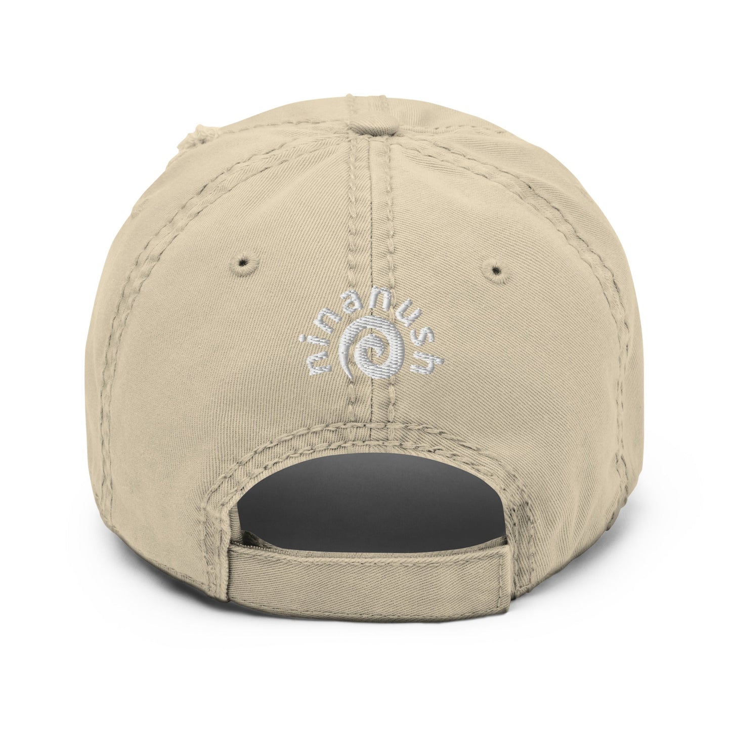 Naughty Raccoon Distressed Dad Hat - ninanush