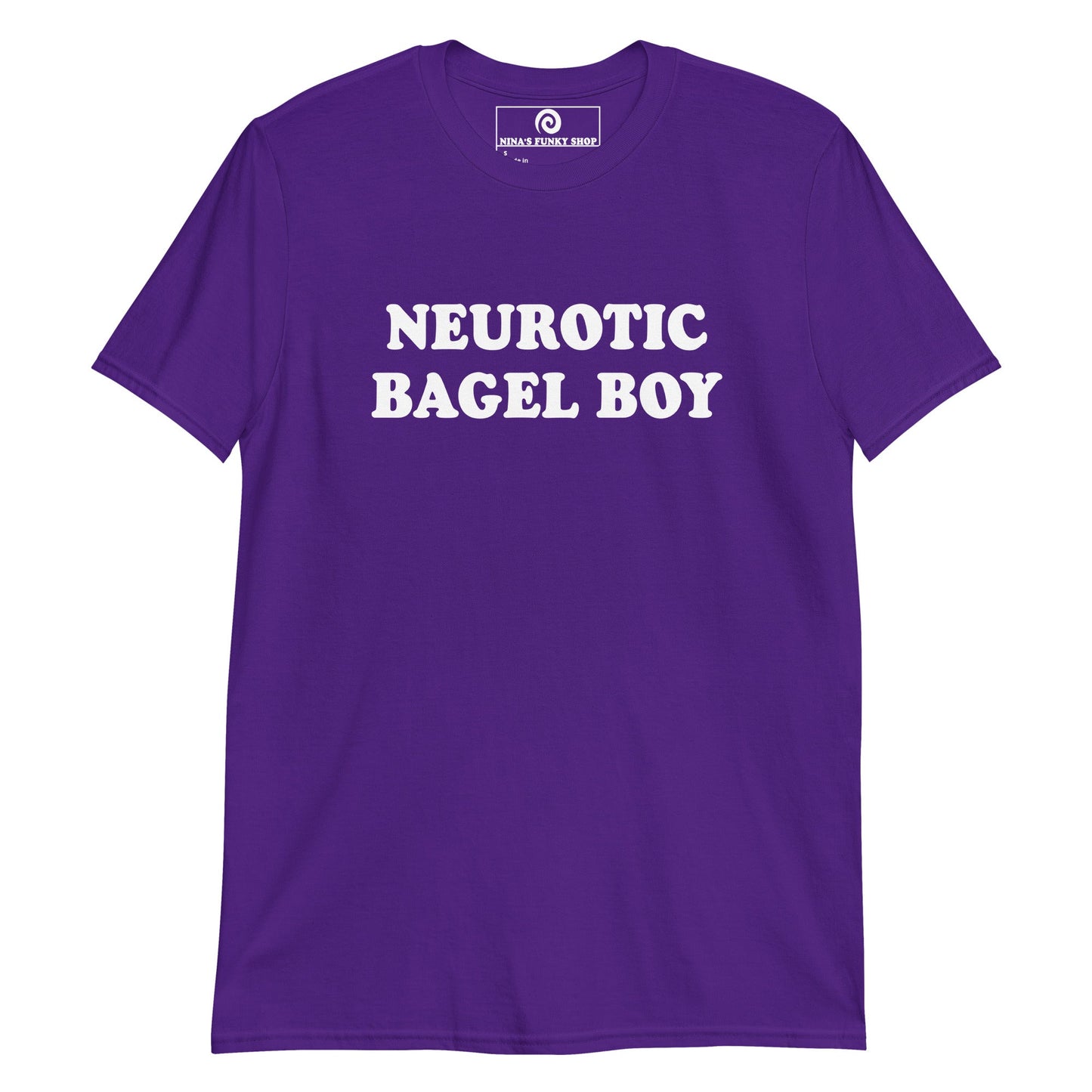 Neurotic Bagel Boy T-Shirt - ninanush