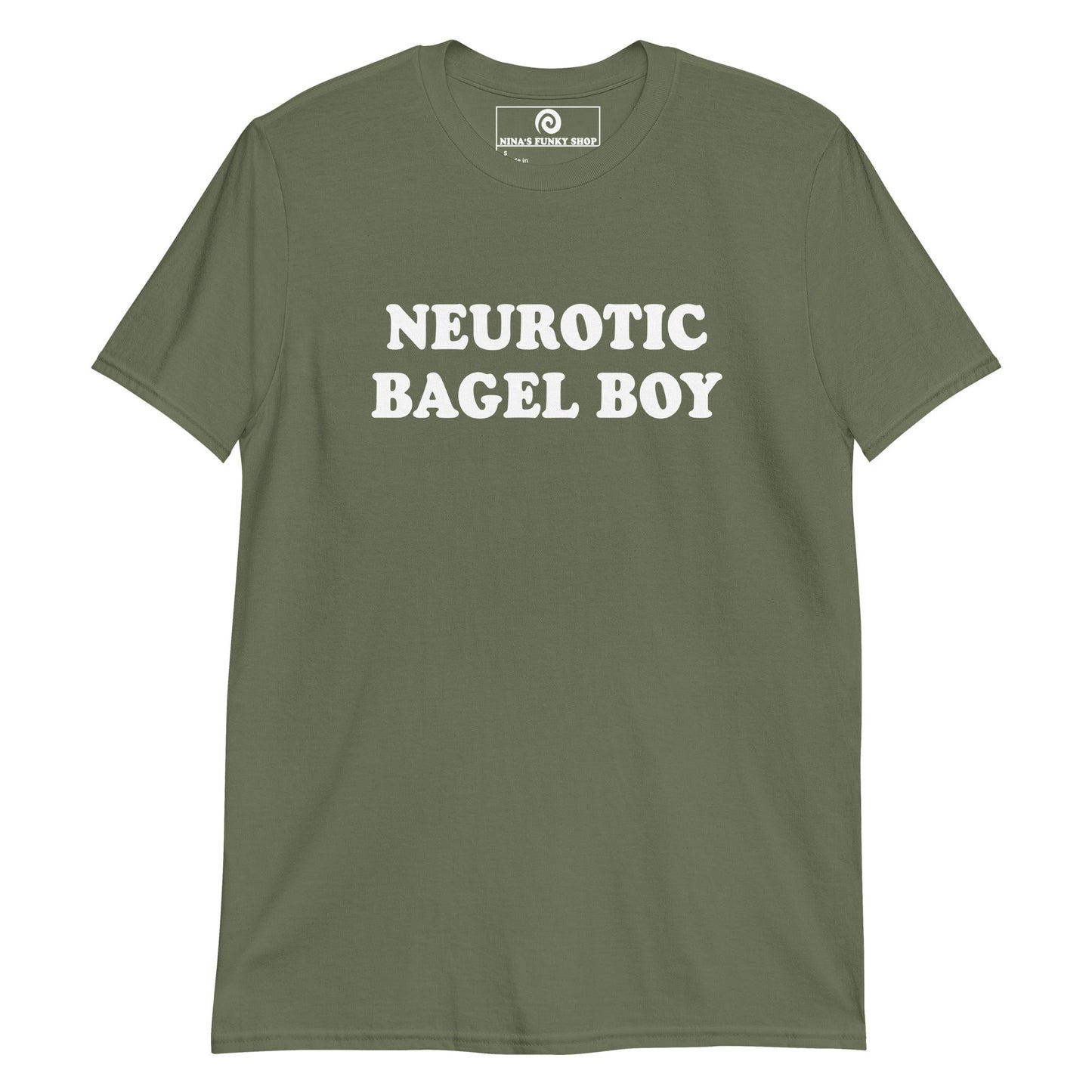Neurotic Bagel Boy T-Shirt - ninanush