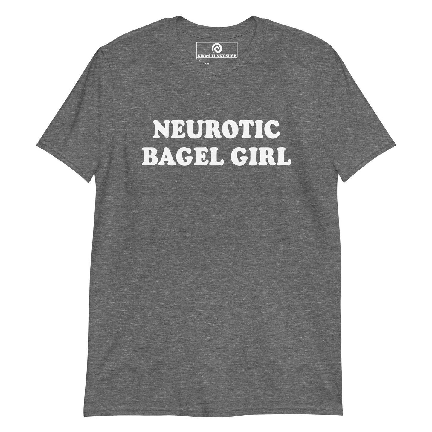 Neurotic Bagel Girl T-Shirt - ninanush