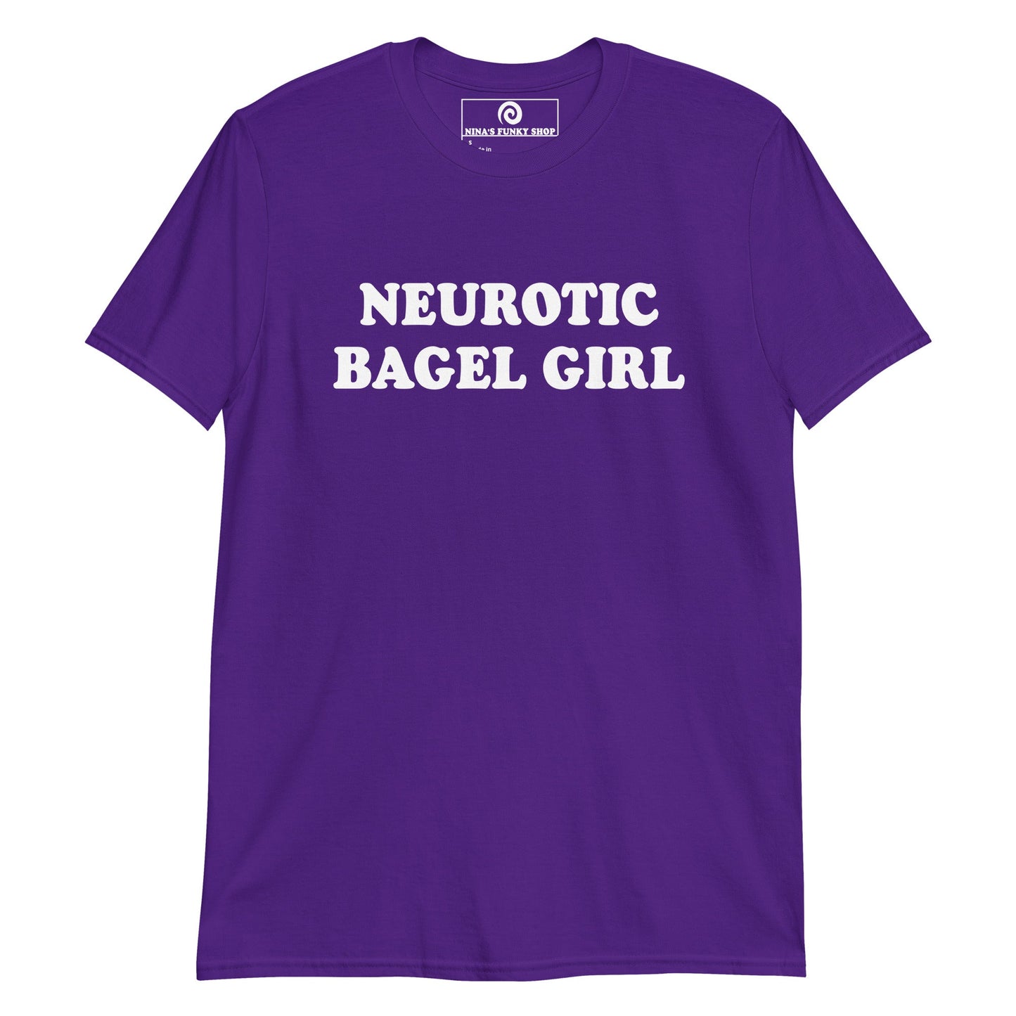 Neurotic Bagel Girl T-Shirt - ninanush