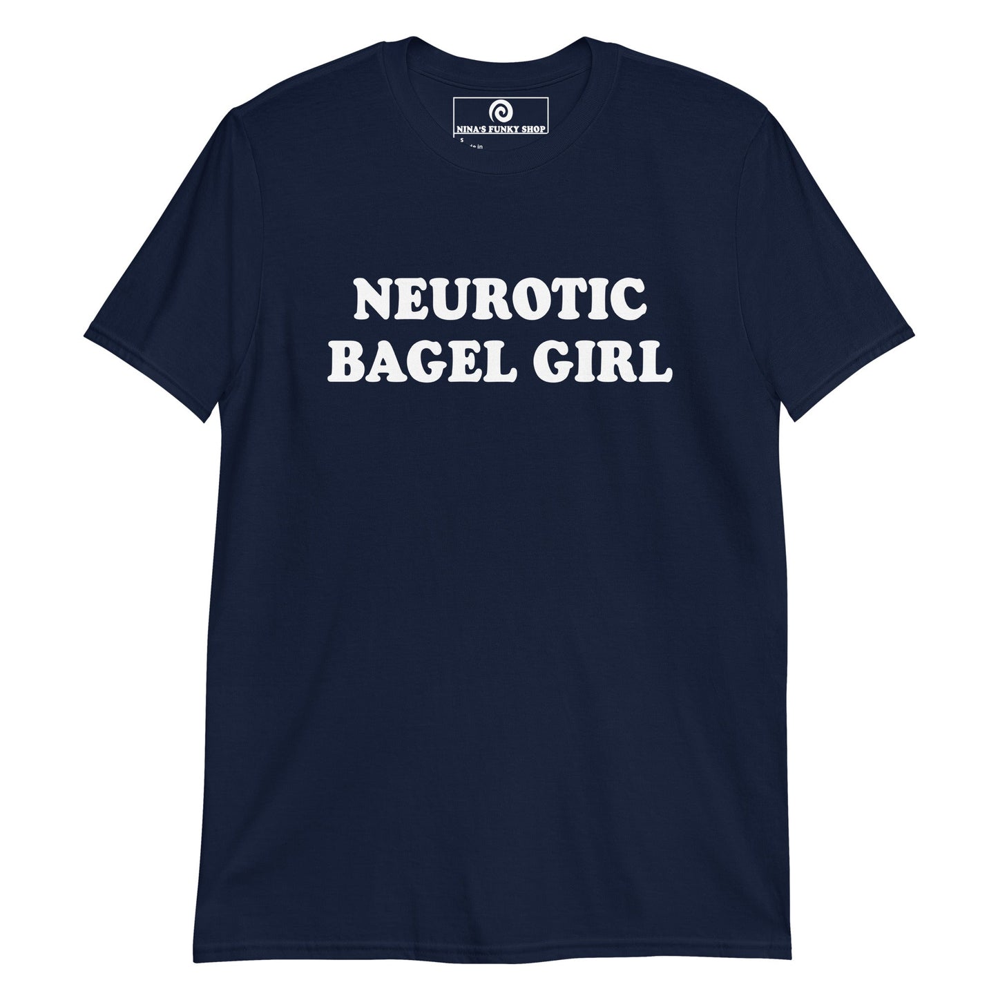 Neurotic Bagel Girl T-Shirt - ninanush