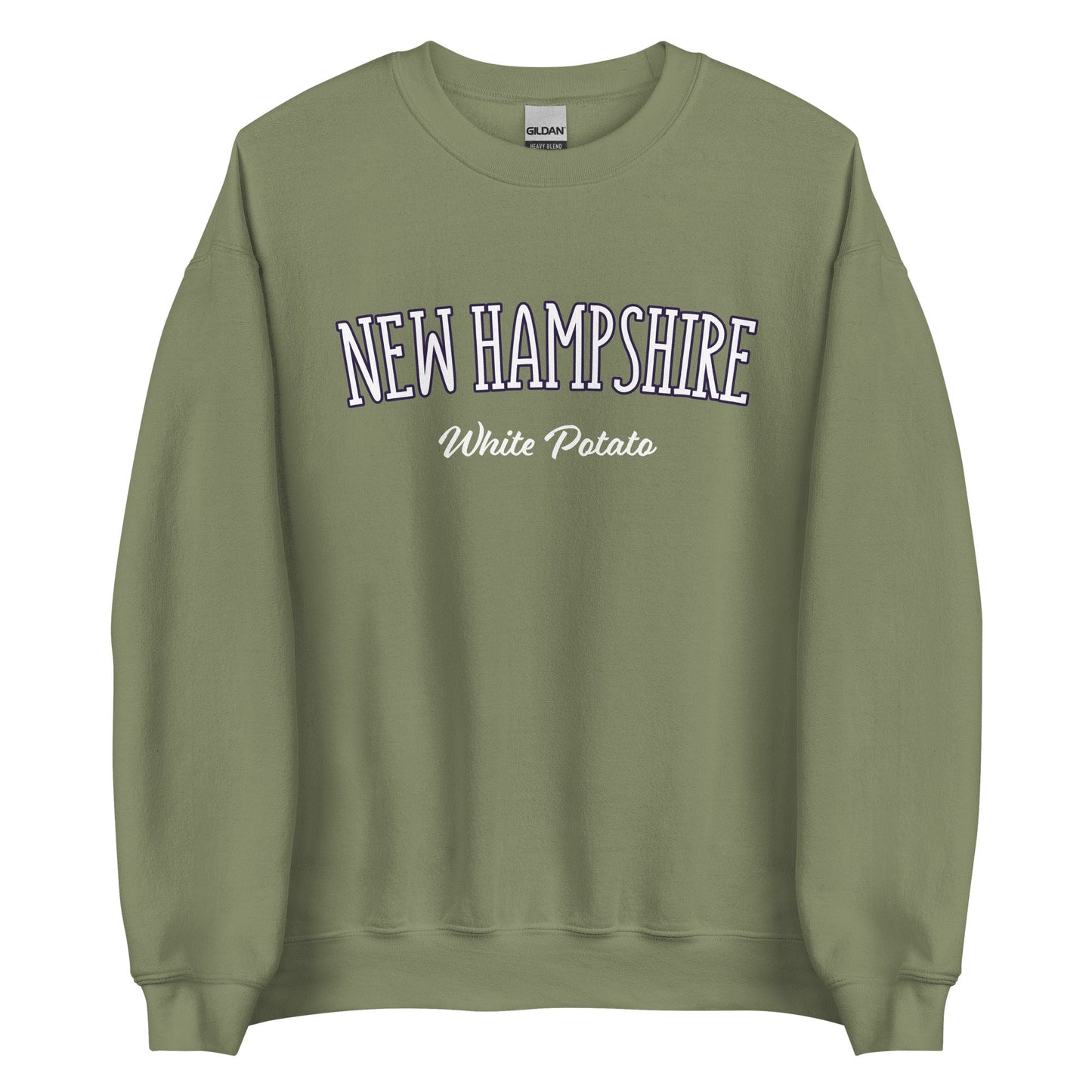 New Hampshire White Potato Sweatshirt - ninanush