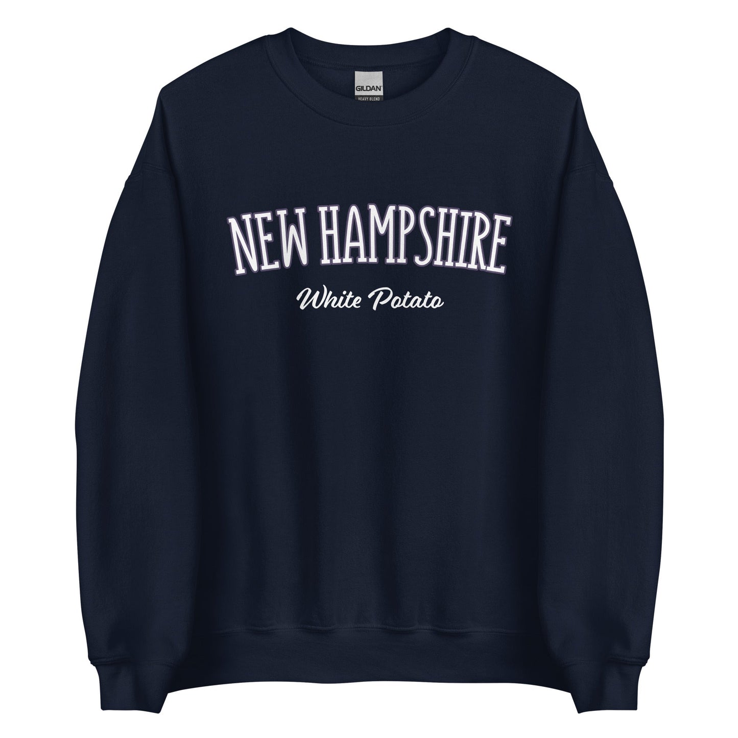 New Hampshire White Potato Sweatshirt - ninanush