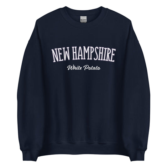 New Hampshire White Potato Sweatshirt - ninanush