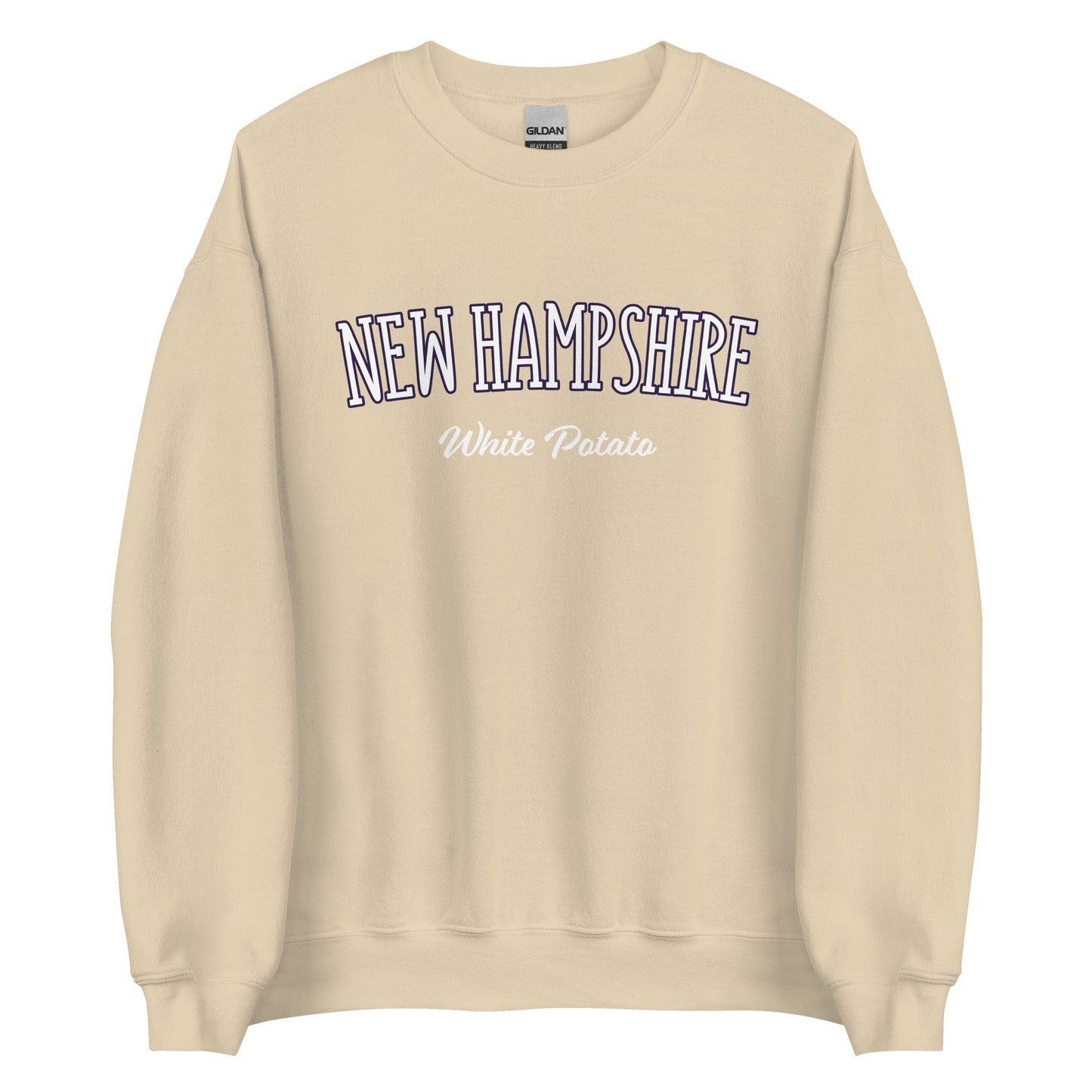 New Hampshire White Potato Sweatshirt - ninanush