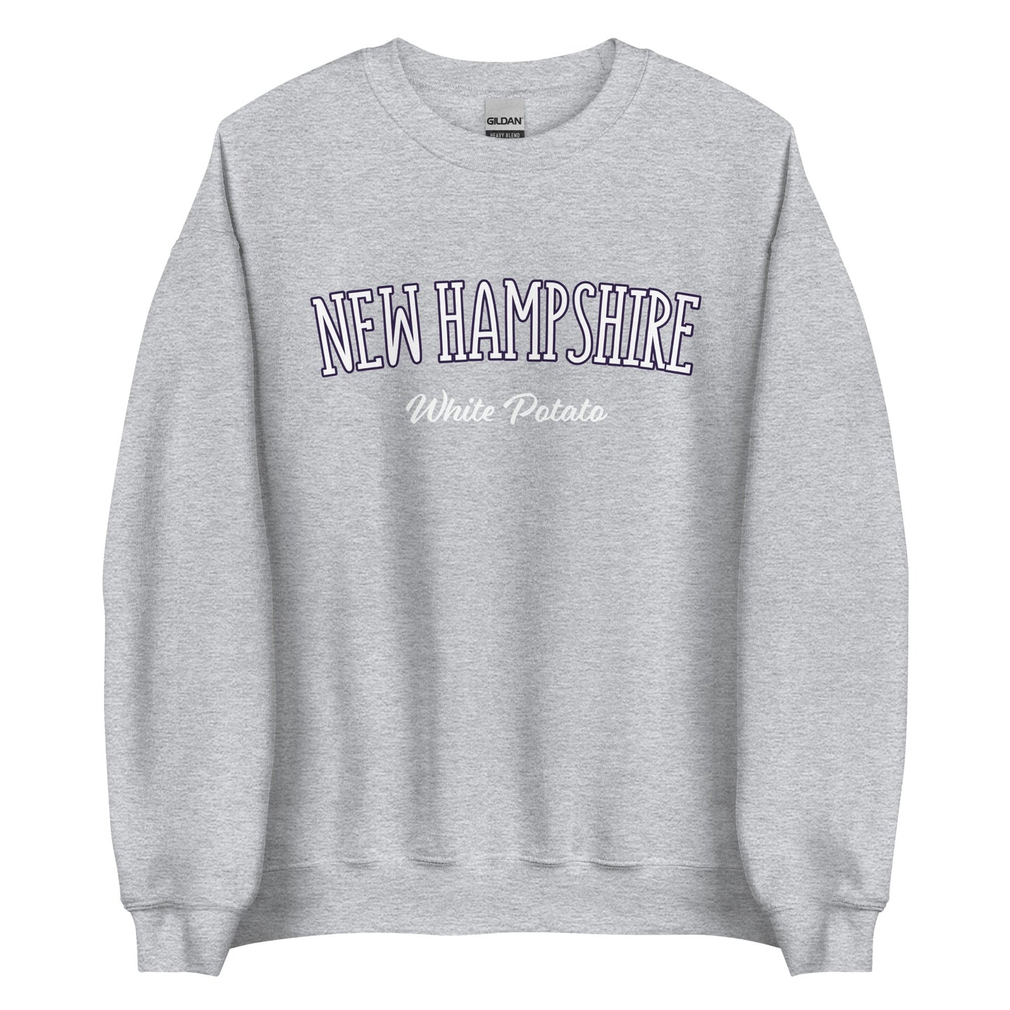 New Hampshire White Potato Sweatshirt - ninanush