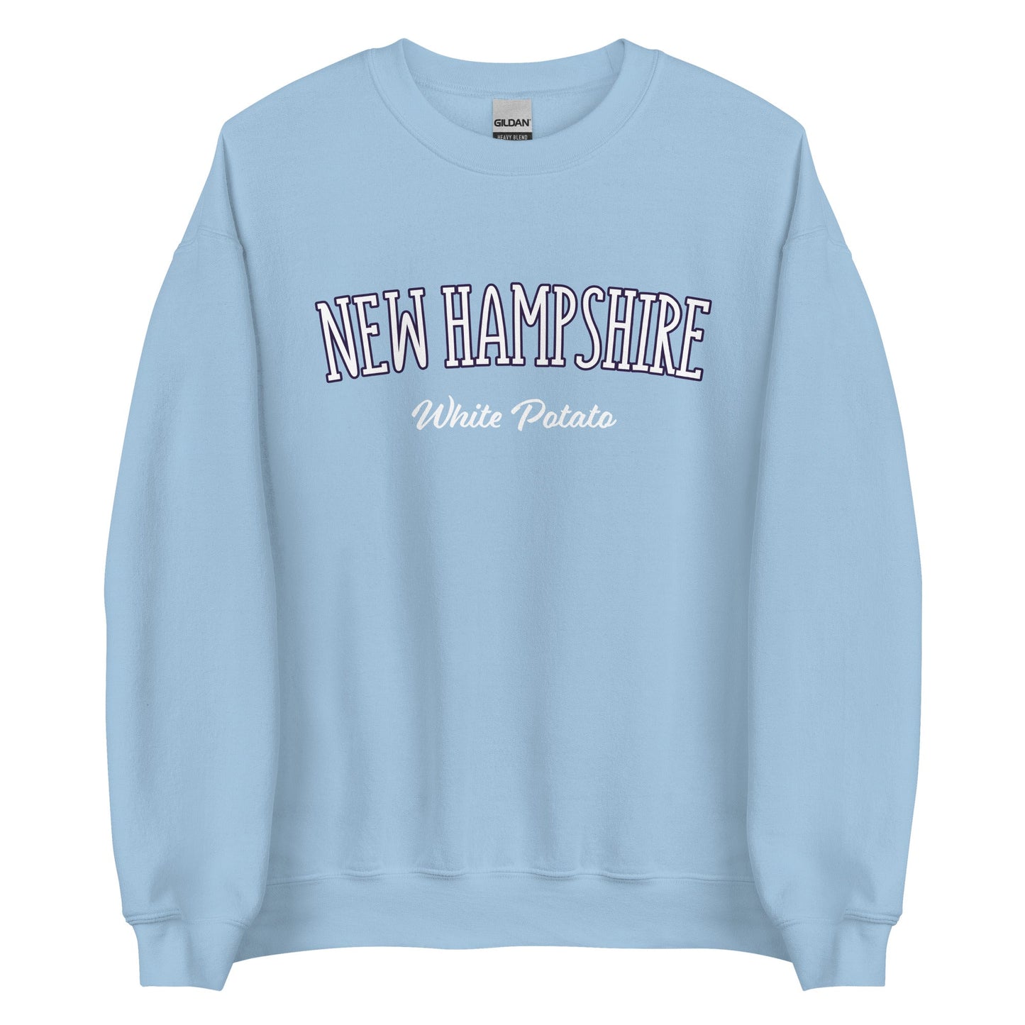 New Hampshire White Potato Sweatshirt - ninanush