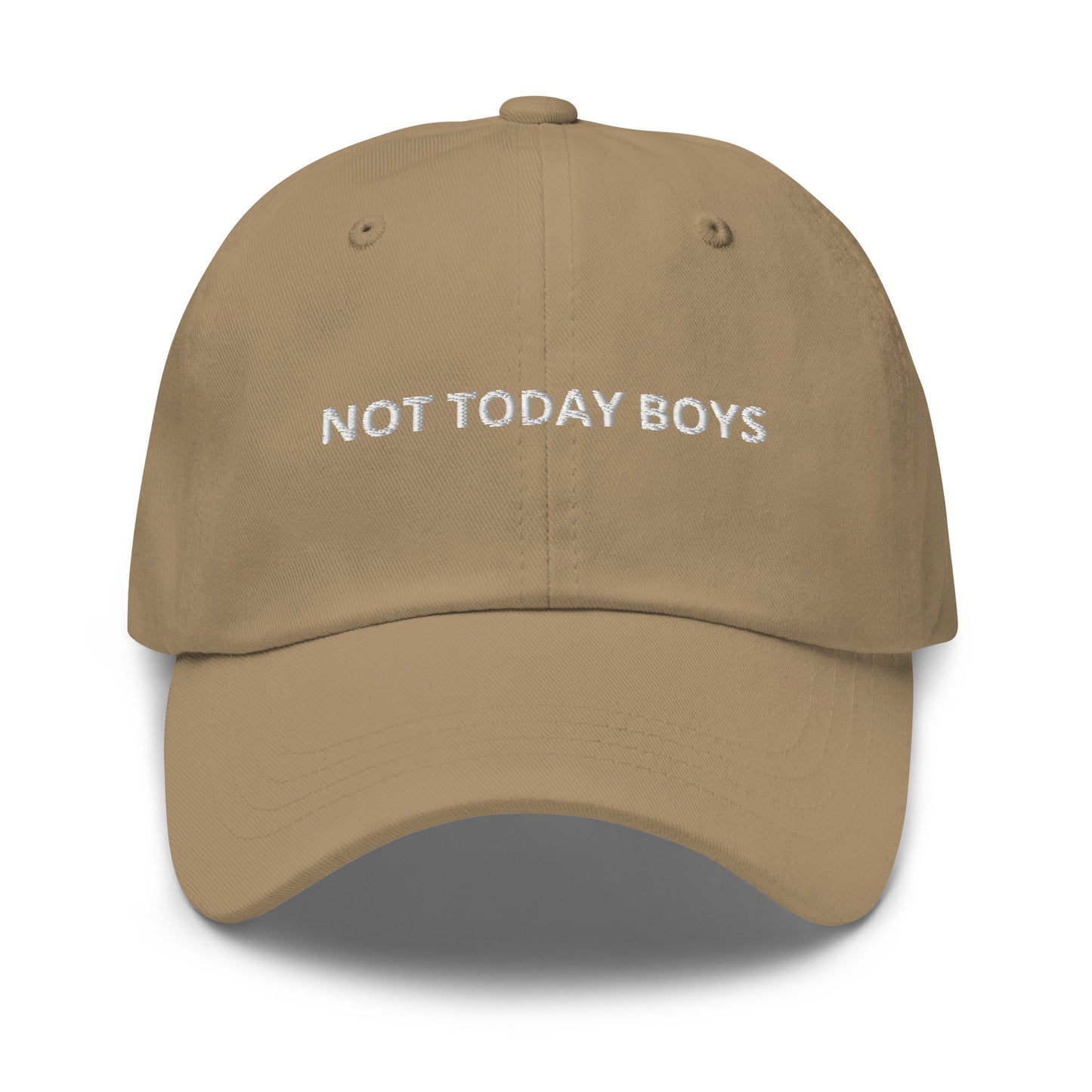Not Today Boys Dad Hat - ninanush