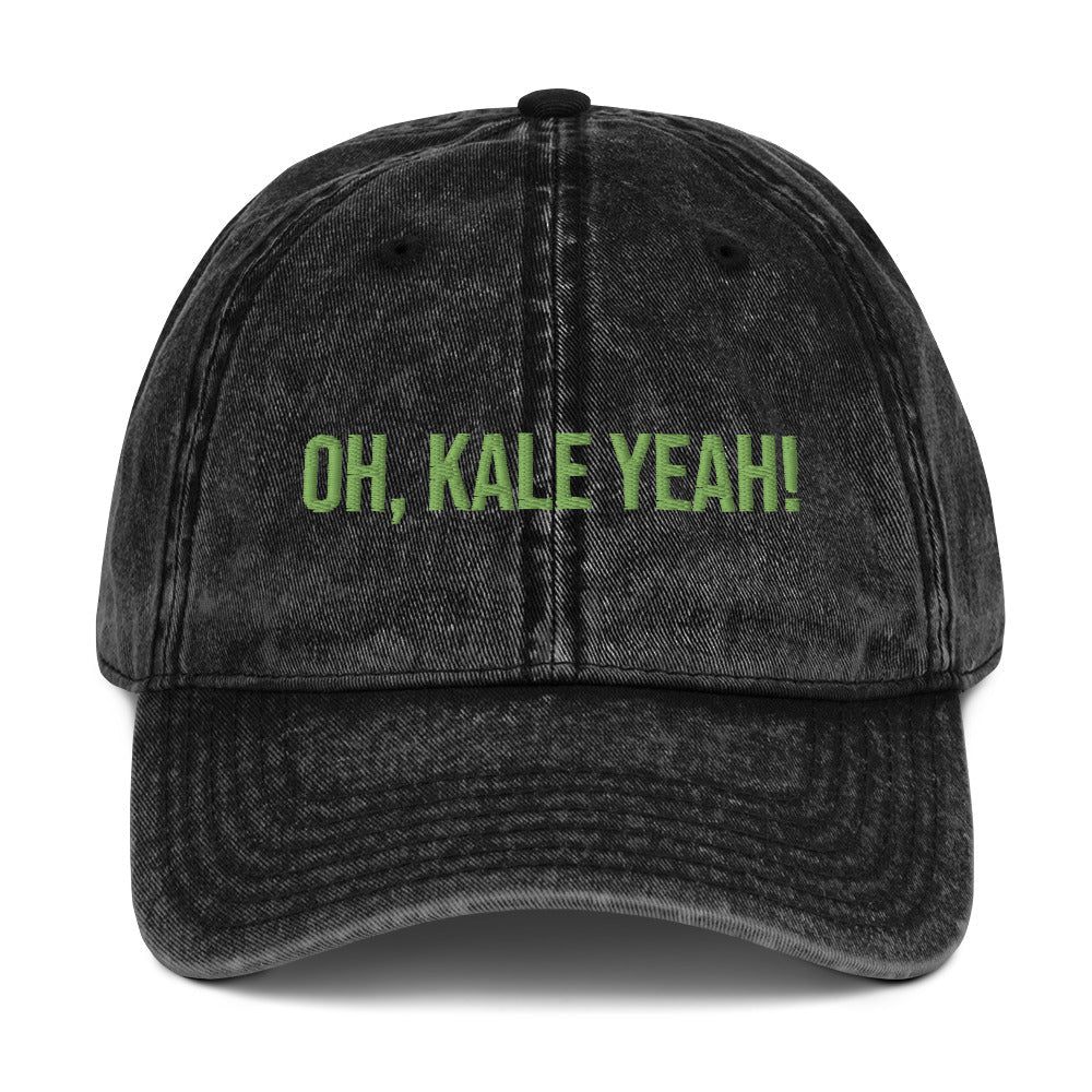 Oh, Kale Yeah! Vintage Dad Hat - ninanush