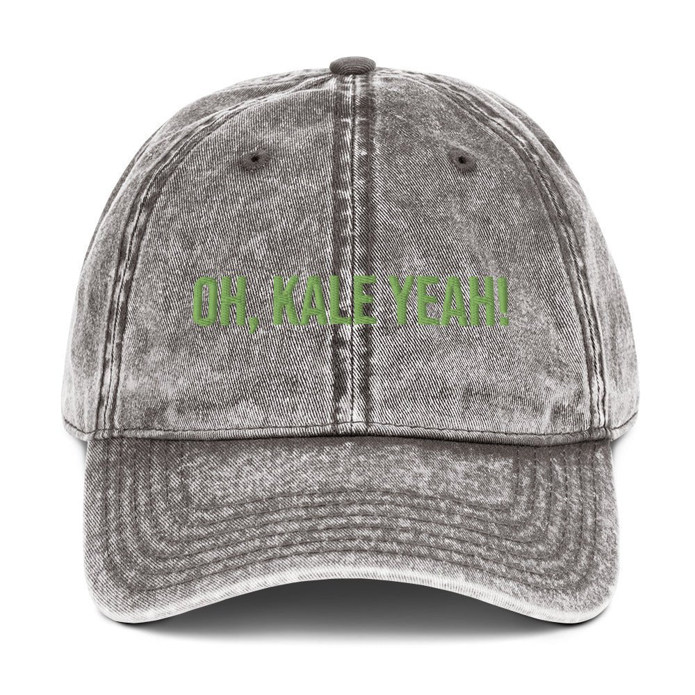 Oh, Kale Yeah! Vintage Dad Hat - ninanush
