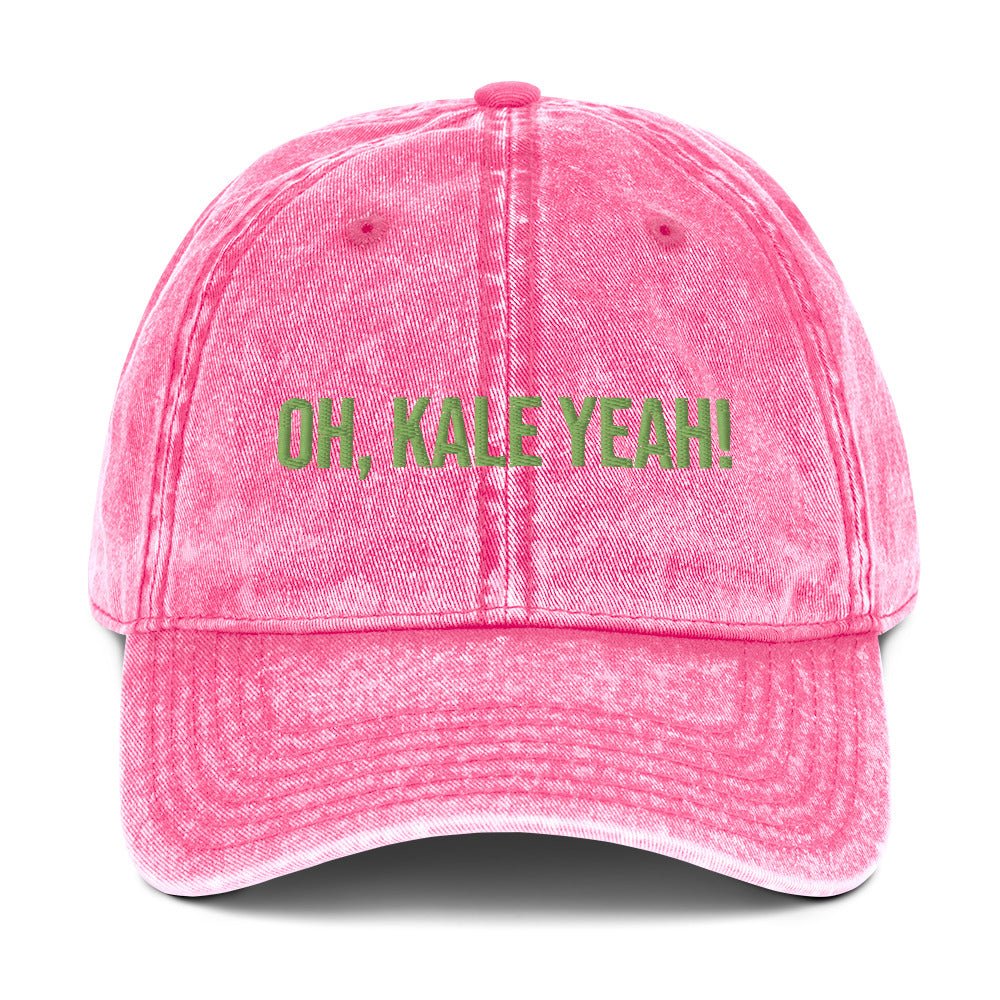 Oh, Kale Yeah! Vintage Dad Hat - ninanush