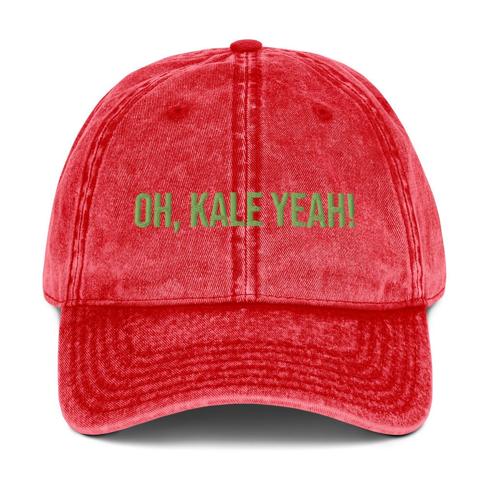Oh, Kale Yeah! Vintage Dad Hat - ninanush