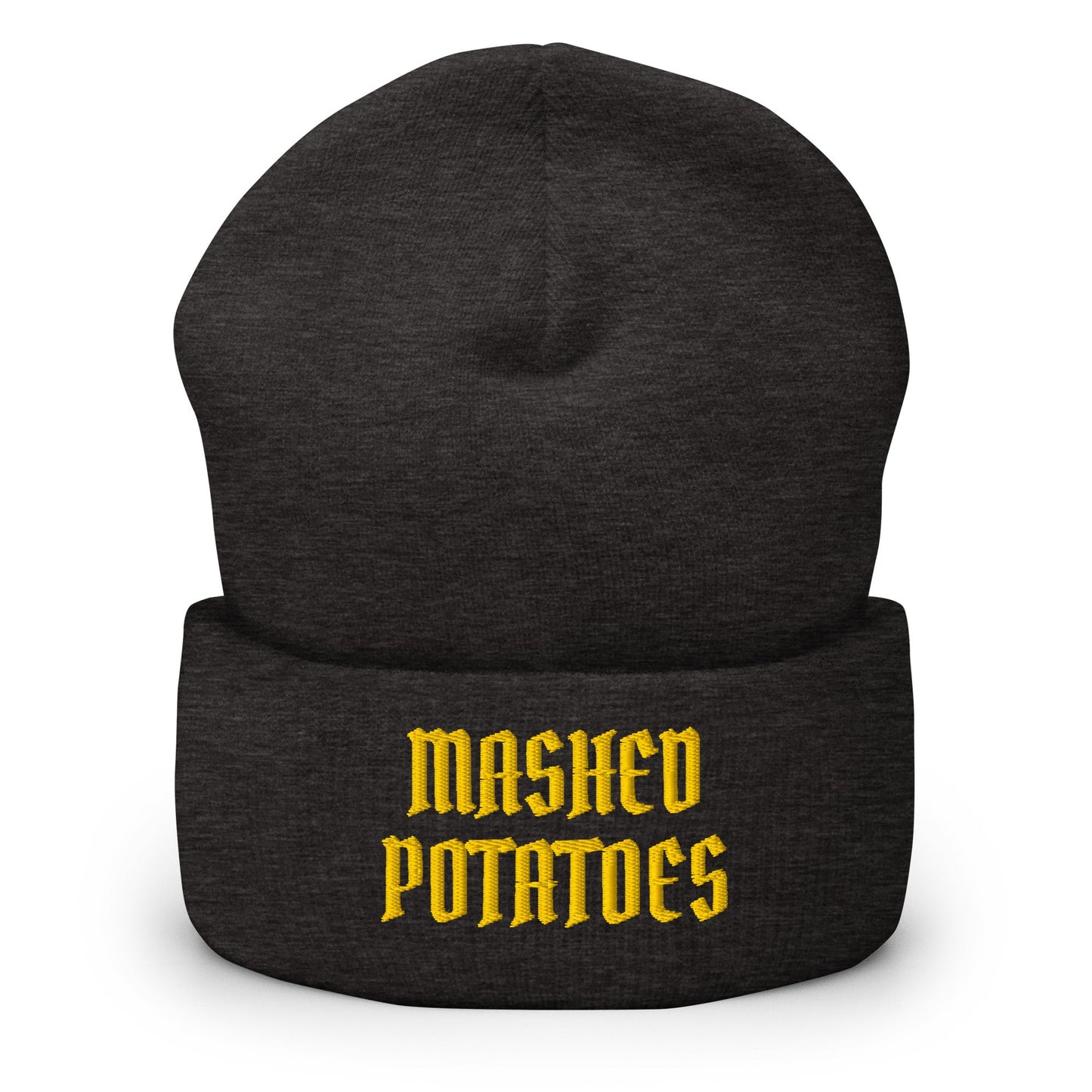 Old Fashioned Mashed Potatoes Cuffed Beanie - ninanush