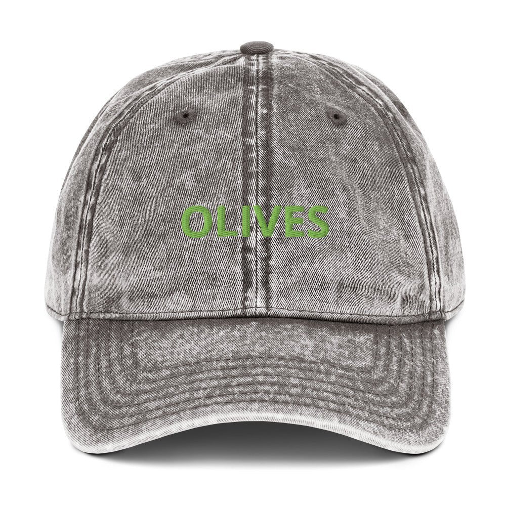 Olives Vintage Dad Hat - ninanush