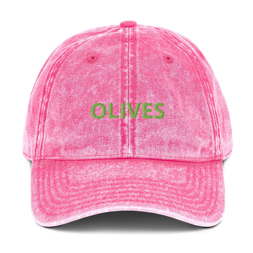 Olives Vintage Dad Hat - ninanush