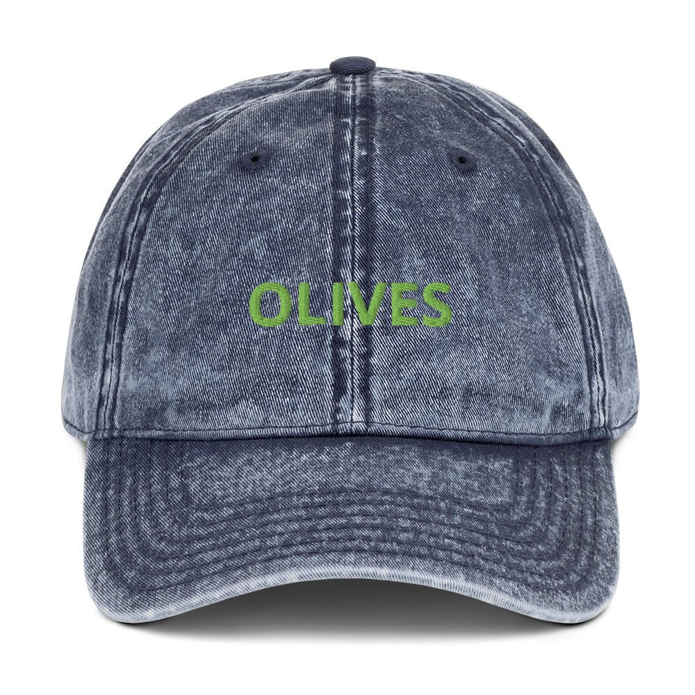 Olives Vintage Dad Hat - ninanush