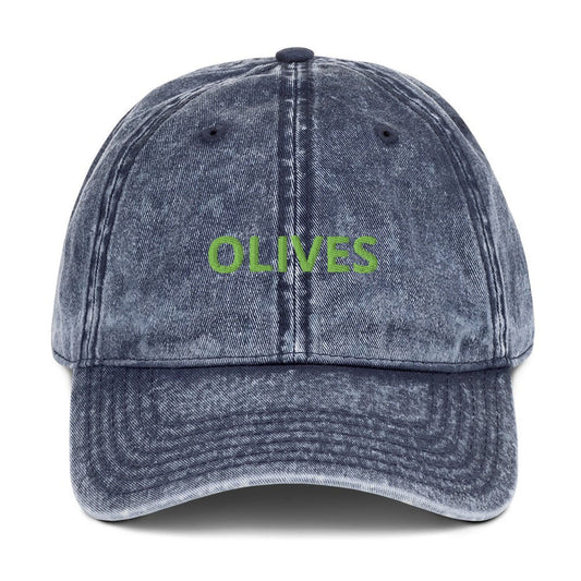 Olives Vintage Dad Hat - ninanush
