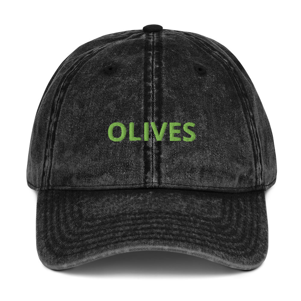 Olives Vintage Dad Hat - ninanush