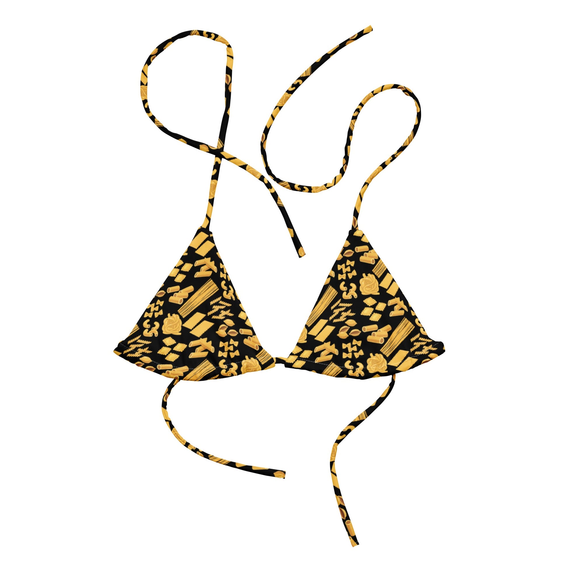 Pasta Recycled Bikini Top - ninanush