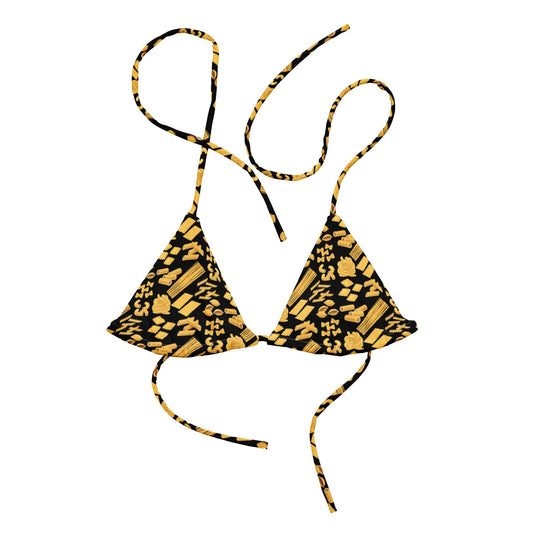 Pasta Recycled Bikini Top - ninanush